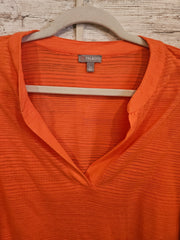 ORANGE LONG SLEEVE TOP