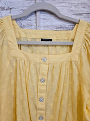 YELLOW LONG SLEEVE TOP