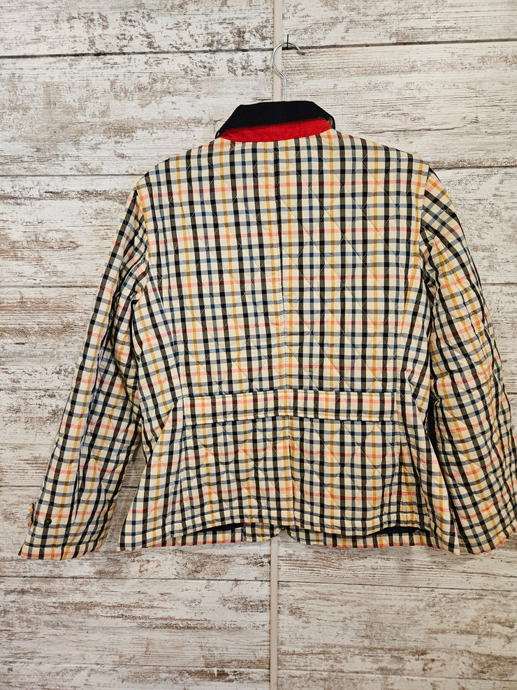 IVORY PLAID JACKET (NEW) $150