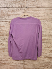 LILAC 100% MERINO WOOL CARDIGA