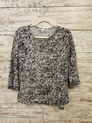 BLACK/GRAY 100% COTTON TOP $79