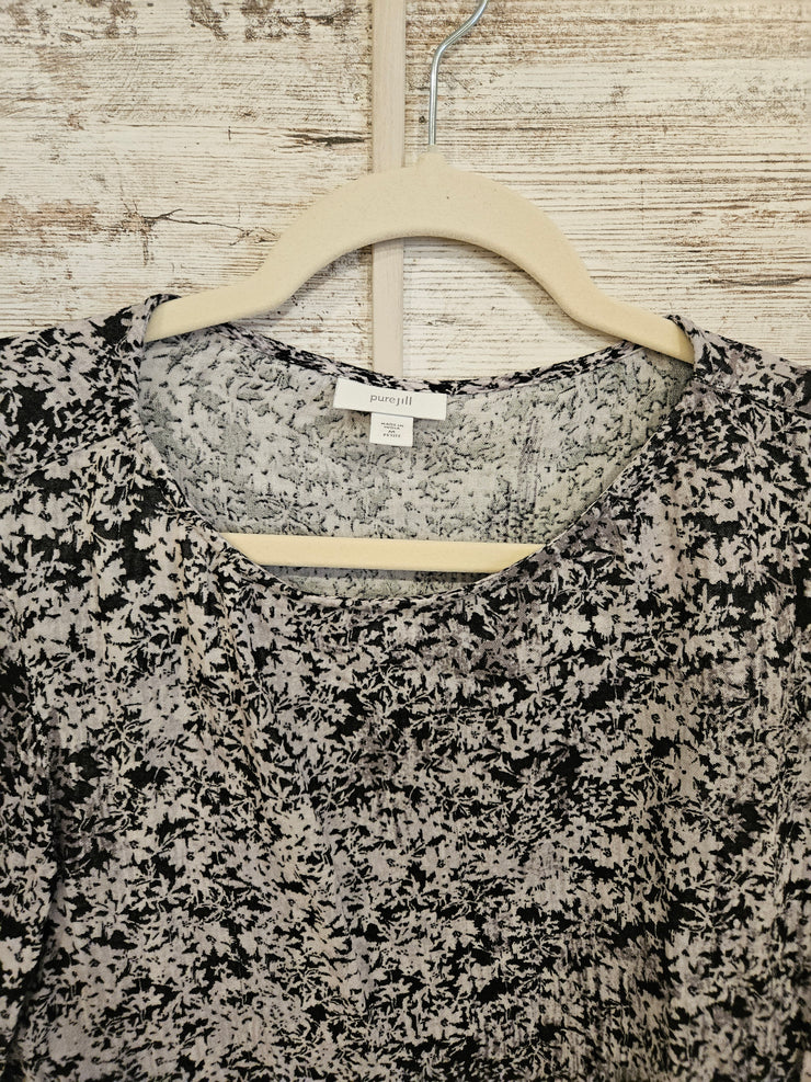 BLACK/GRAY 100% COTTON TOP $79