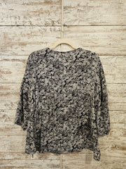 BLACK/GRAY 100% COTTON TOP $79