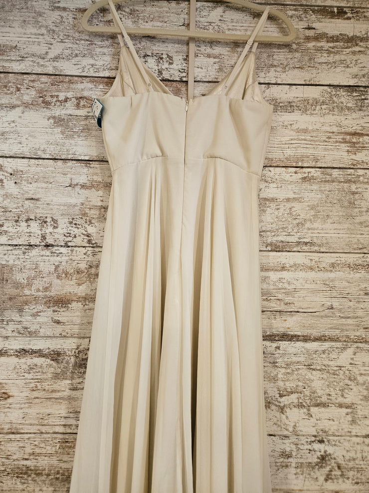 IVORY LONG EVENING GOWN