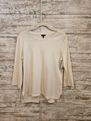 IVORY LONG SLEEVE TOP $45