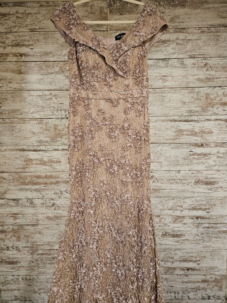 BLUSH FLORAL LONG DRESS