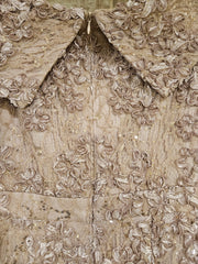 BLUSH FLORAL LONG DRESS