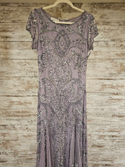 LAVENDER SPARKLY LONG DRESS