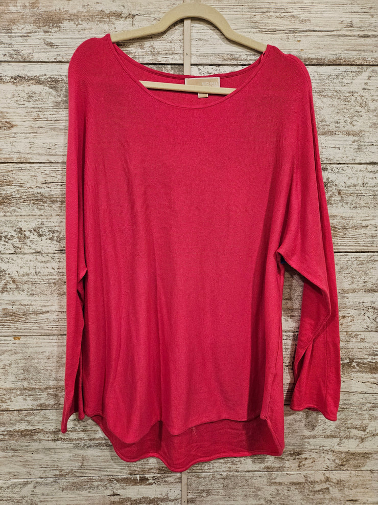 PINK LONG SLEEVE SWEATER