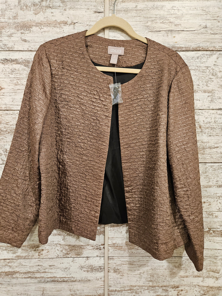 TAN OPEN CARDIGAN (NEW) $109