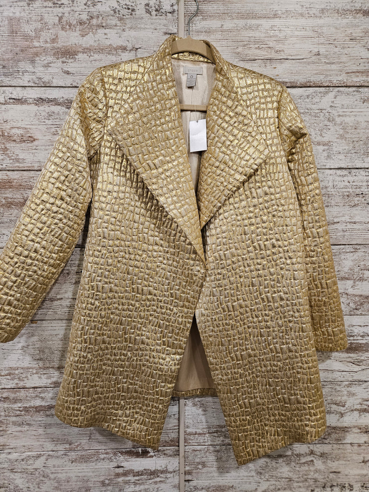 GOLD METALLIC JACKET -NEW $159