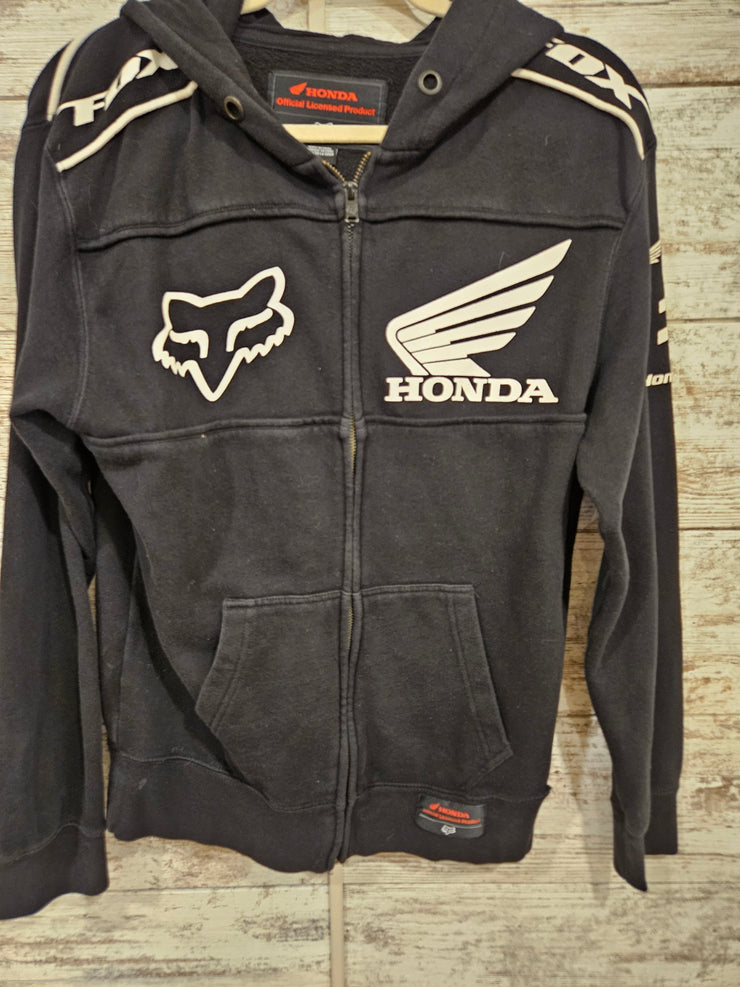 BLACK ZIP UP HONDA JACKET