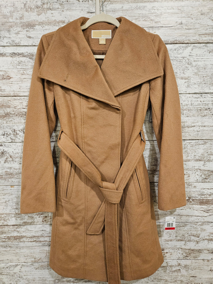 TAN WOOL BLEND COAT (NEW) $395