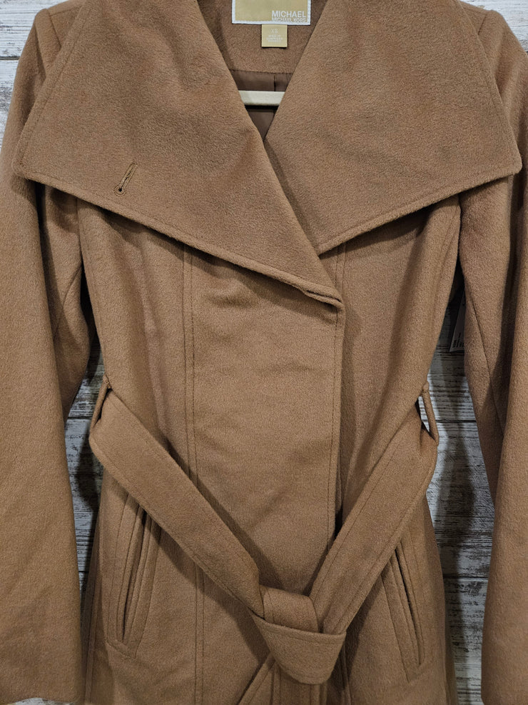 TAN WOOL BLEND COAT (NEW) $395