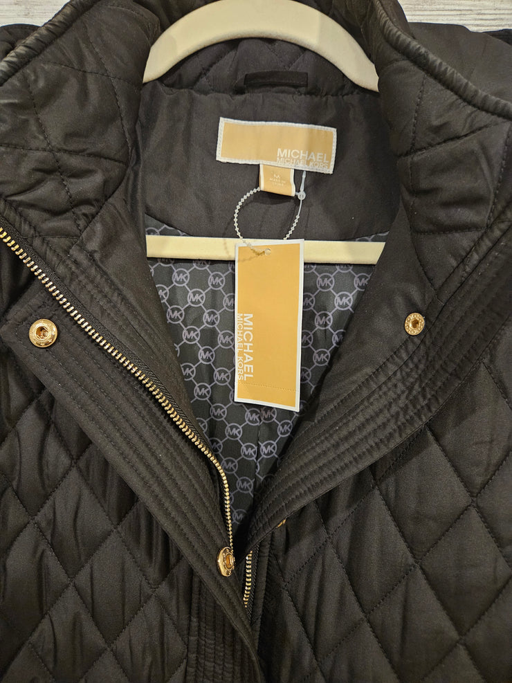 BLACK QUILTED JACKET (NEW)$250