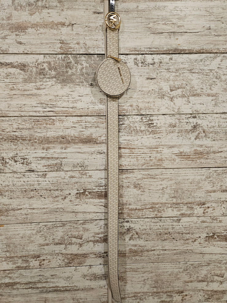 IVORY LOGO BELT (NEW) $228