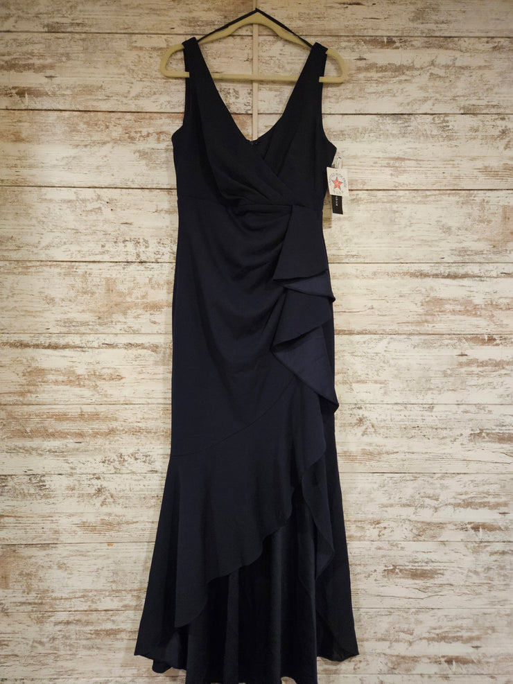 NAVY LONG EVENING GOWN (NEW)