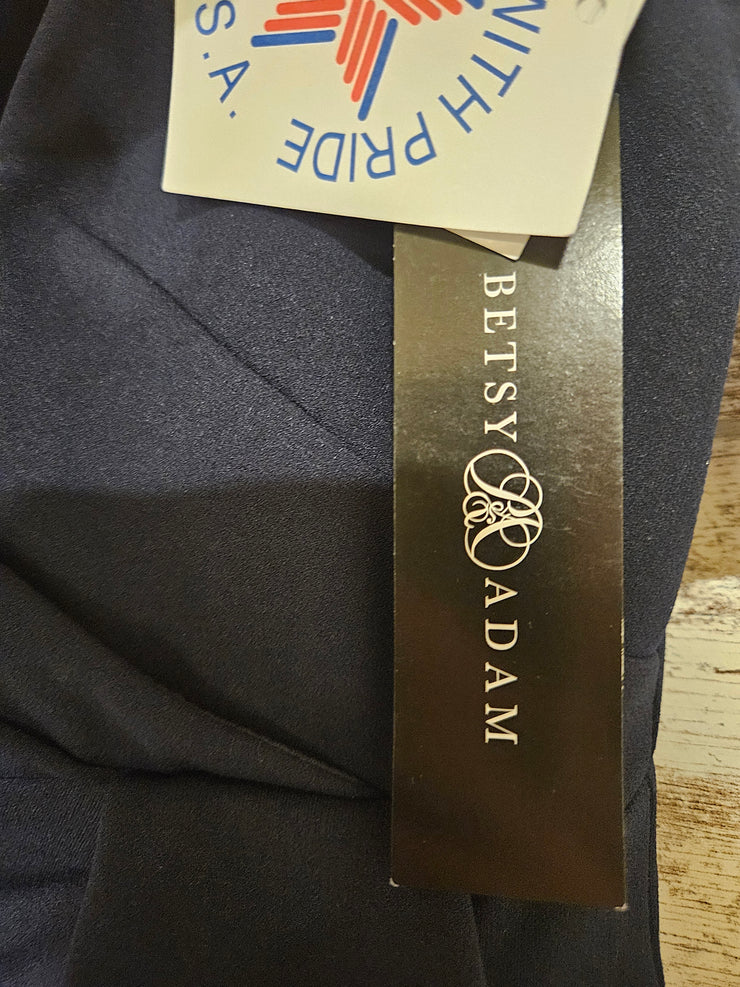 NAVY LONG EVENING GOWN (NEW)