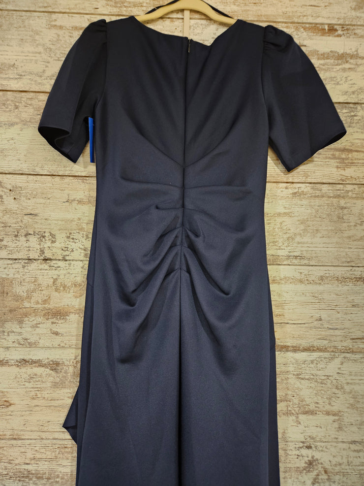 NAVY LONG EVENING GOWN (NEW)