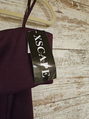 PURPLE LONG EVENING GOWN
