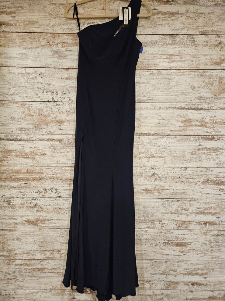 NAVY LONG EVENING GOWN (NEW)