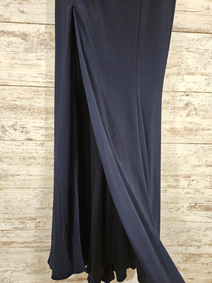 NAVY LONG EVENING GOWN (NEW)