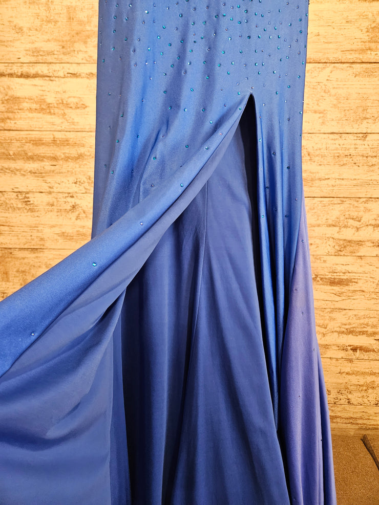 ROYAL BLUE LONG DRESS (NEW)