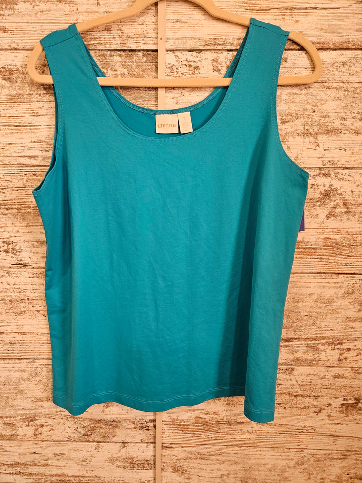 TURQUOISE TANK TOP