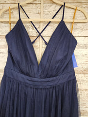 NAVY A LINE GOWN (NEW)