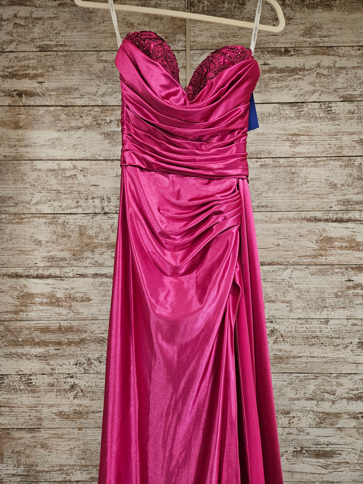 PINK LONG EVENING GOWN