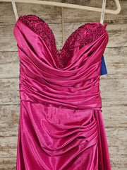 PINK LONG EVENING GOWN