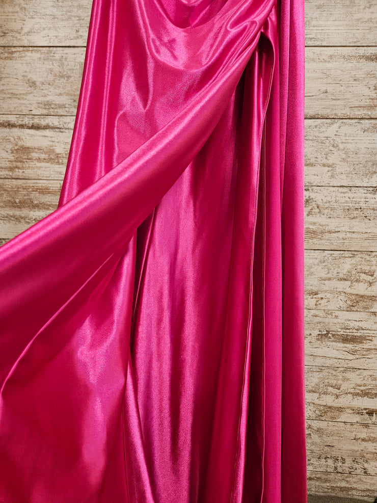 PINK LONG EVENING GOWN
