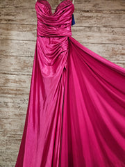 PINK LONG EVENING GOWN
