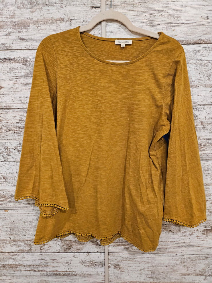 MUSTARD COLORED TOP