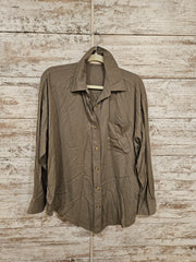 GREEN LONG SLEEVE TOP