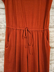 RUST COLORED JUMPSUIT