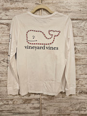 WHITE HOLIDAY TOP (NEW) $50