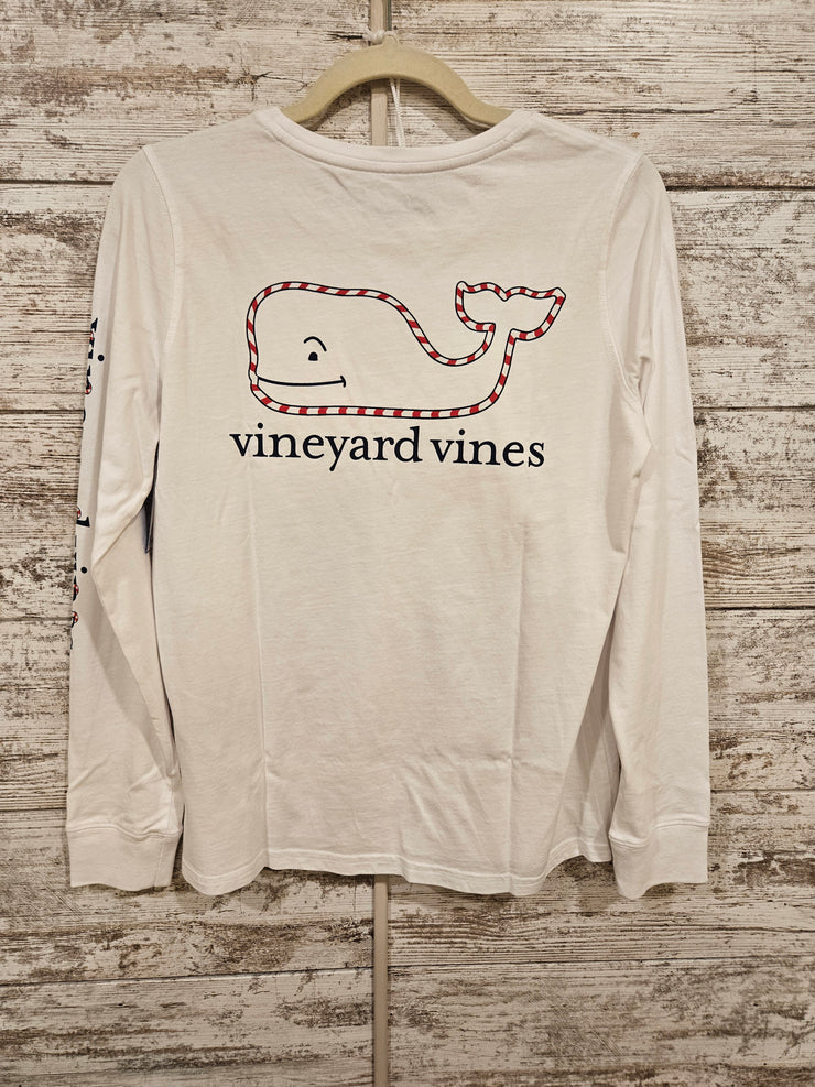 WHITE HOLIDAY TOP (NEW) $50