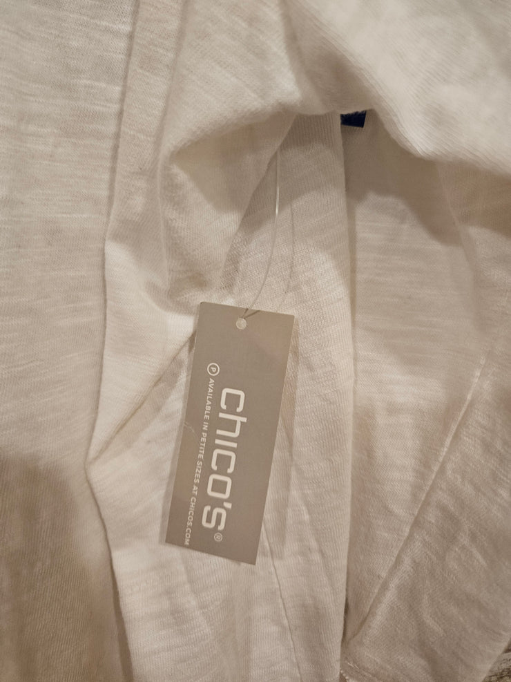 WHITE 100% COTTON HOODIE-NEW