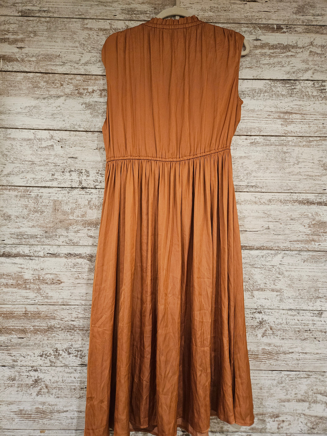 rust brown midi dress RUST COLORED MIDI DRESS $198 – Savvy Seconds Boutique
