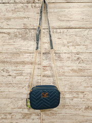 TEAL QUILTED HANDBAG (NEW) $79