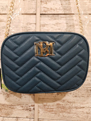 TEAL QUILTED HANDBAG (NEW) $79