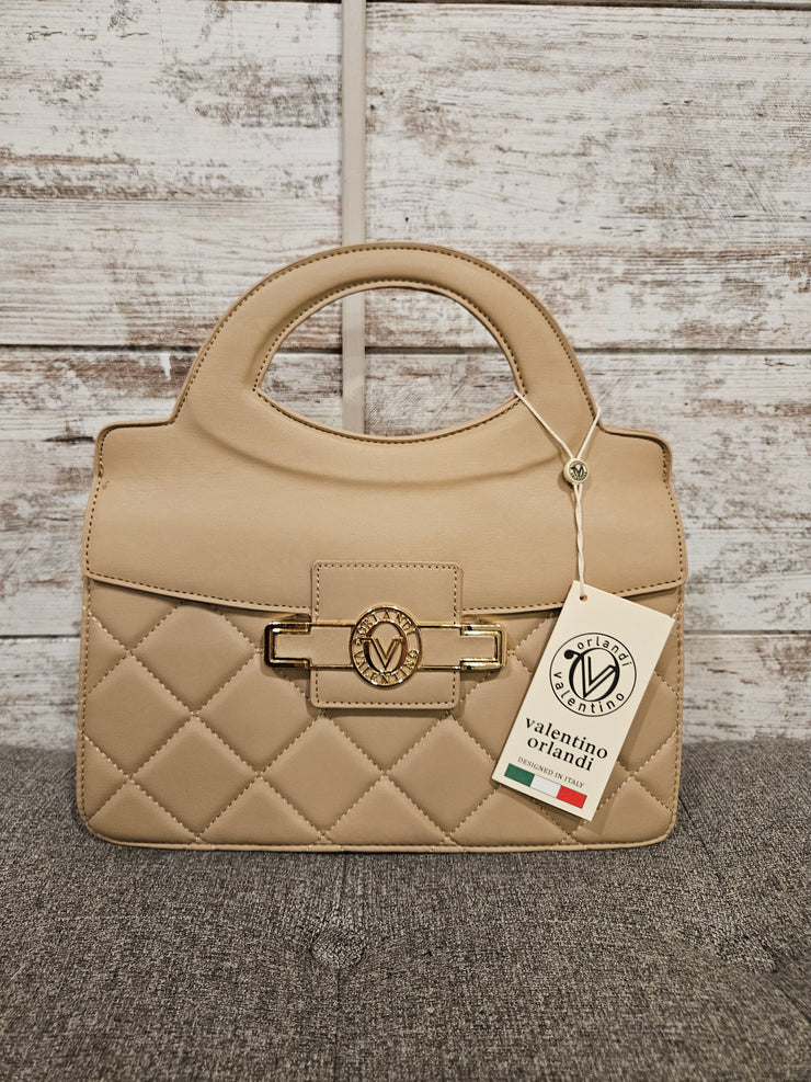 TAN QUILTED PURSE (NEW) $179