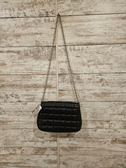 BLACK QUILTED PURSE (NEW) $398