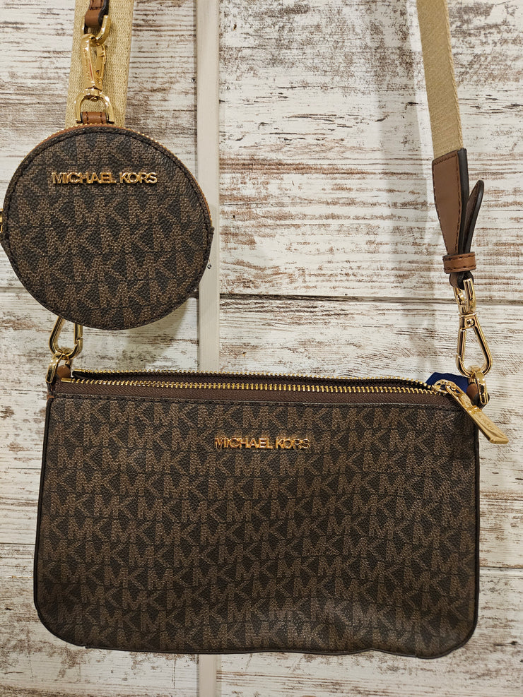 BROWN LOGO CROSSBODY-NEW $448