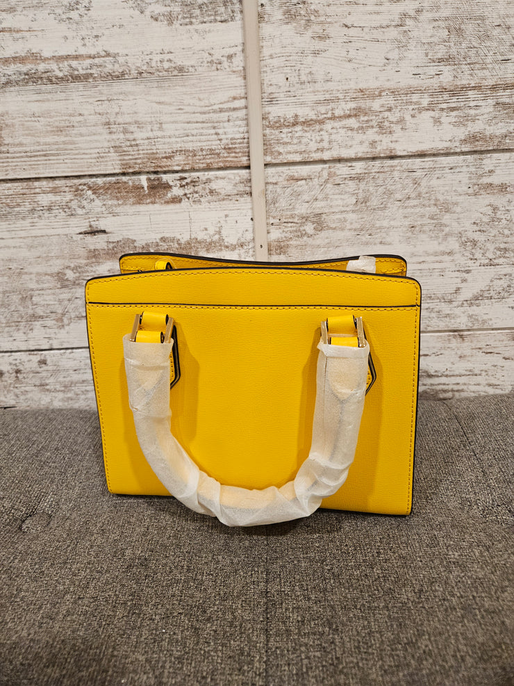 YELLOW LEATHER PURSE $398