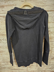 BLACK VINTAGE HOODIE