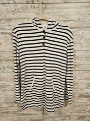 NAVY/WHITE STRIPED TOP $118