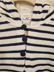 NAVY/WHITE STRIPED TOP $118
