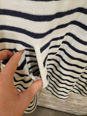 NAVY/WHITE STRIPED TOP $118